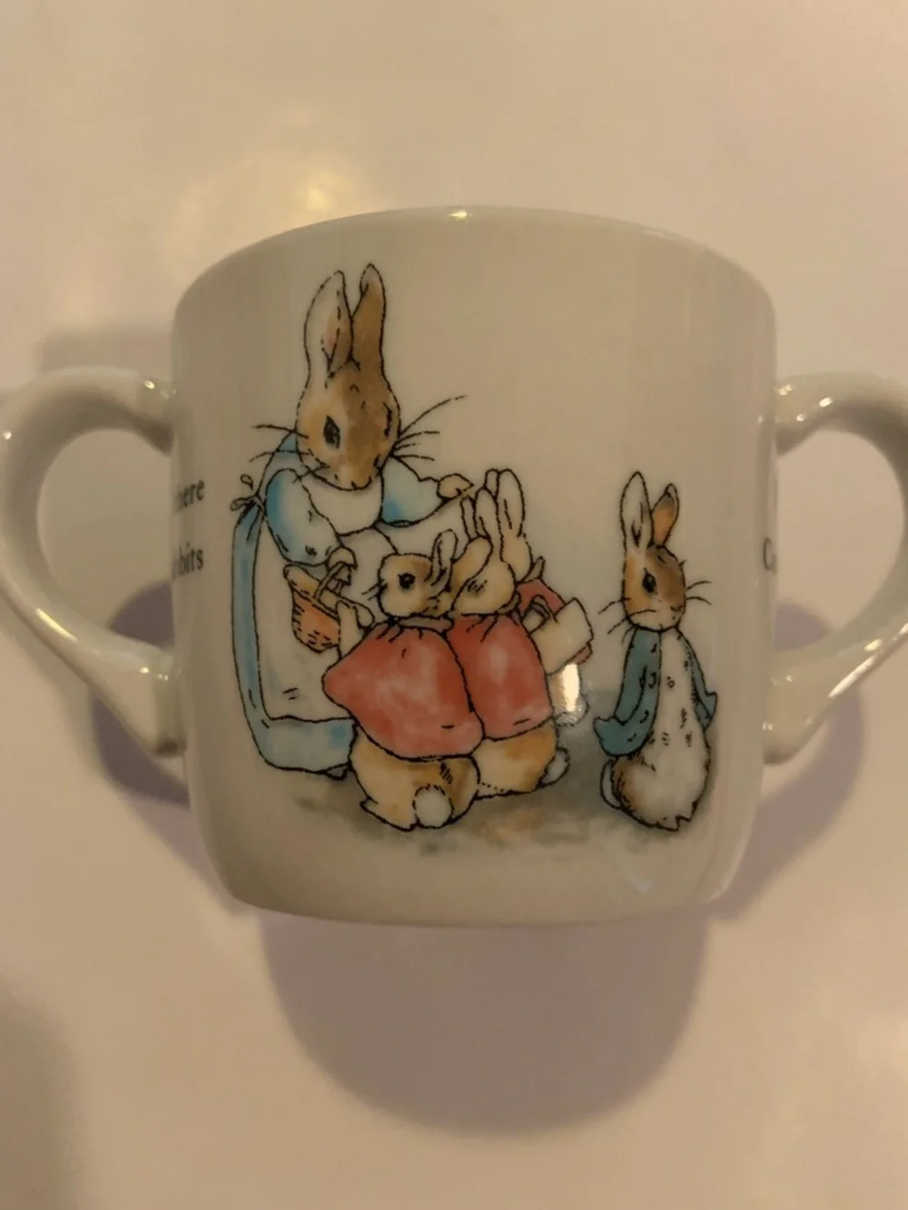 Vintage 90’s Wedgwood Peter Rabbit 6pc Nursery Set Made In England Heirloom